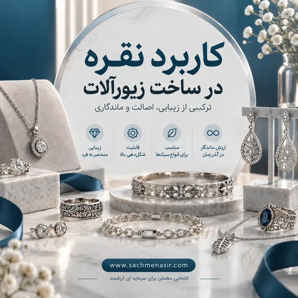 کاربرد ساچمه نقره در ساخت زیورآلات 💍【جواهرات】